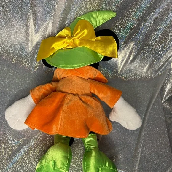 Halloween Minnie Mouse Witch 16" Collectable Plush Stuffed Toy Disney Store 🎃 - Picture 6 of 7